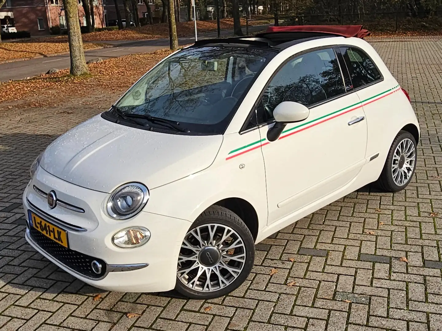 Fiat 500C 1.2 Lounge Wit - 1