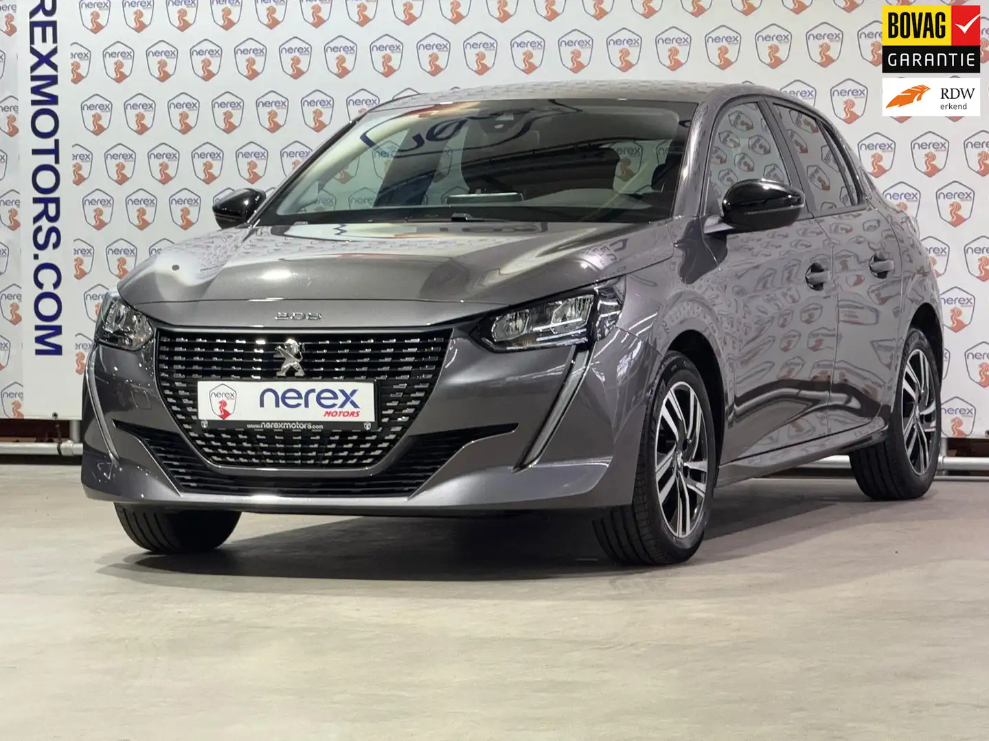 Peugeot 208 1.2 PureTech Allure/APPLE CARPLAY/CAMERA/CRUISE CO Gris - 1