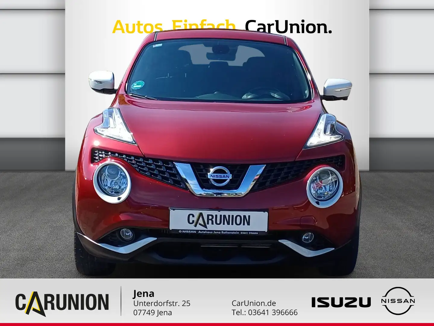Nissan Juke 1,6 DIG-T ALL-MODE 4x4i Xtronic N-Connecta (F15) Rosso - 2