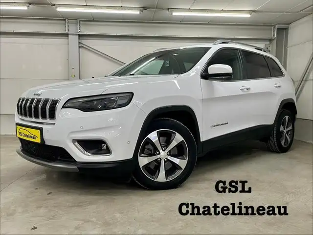 Jeep Cherokee 2.2D 195CV Blanc Navi/Carplay/Clim/Cam