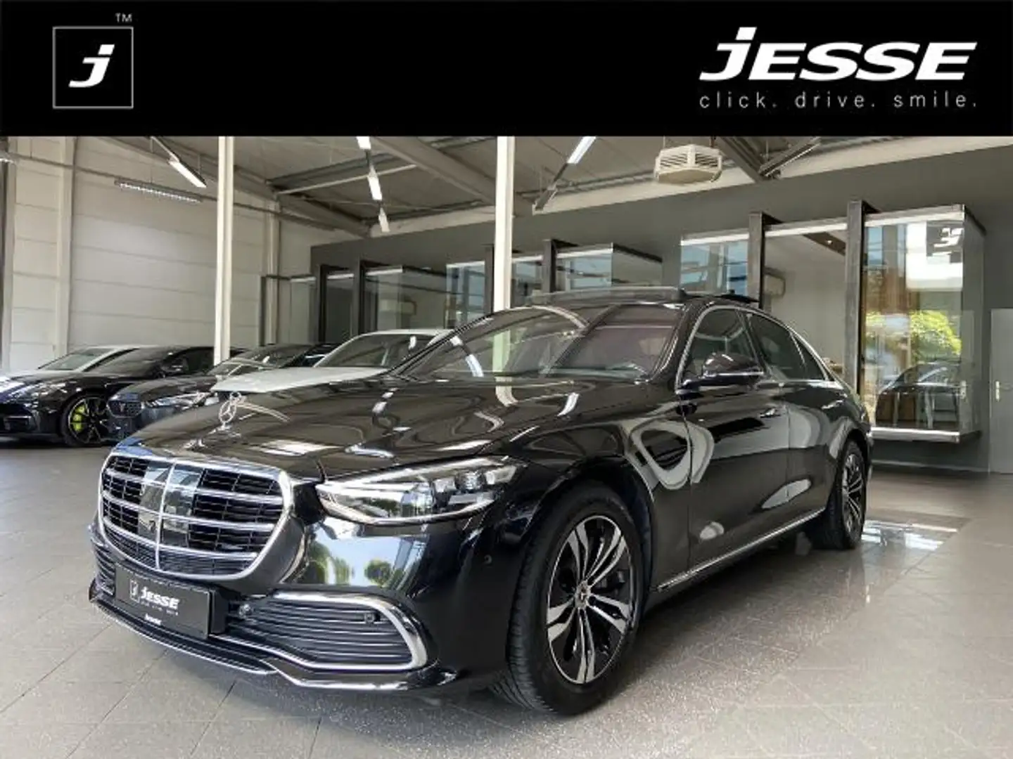 Mercedes-Benz S 350 d Airmatic LED Distr.+ HUD Pano Burmester Noir - 1