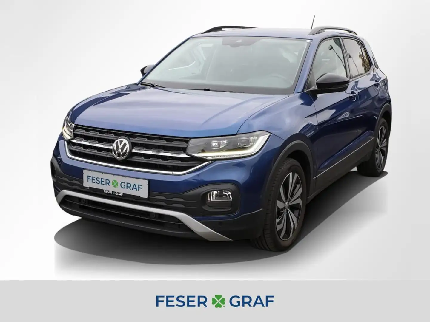 Volkswagen T-Cross Life 1.0 TSI Navi LED Kamera Blau - 1