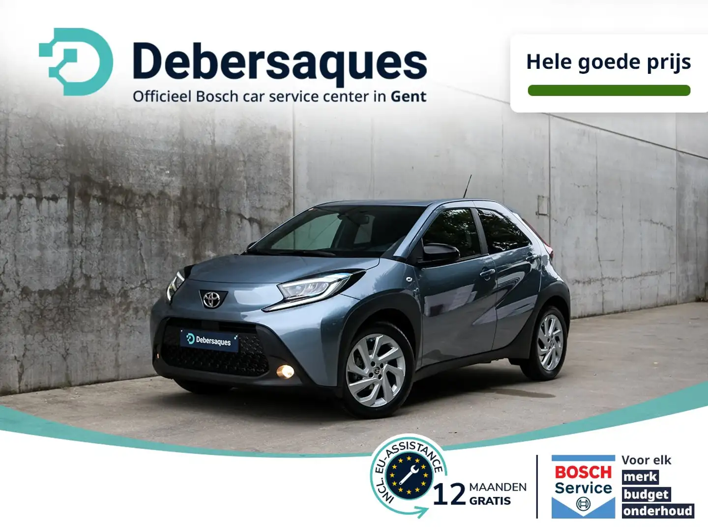 Toyota Aygo 1.0 AUTOMAAT PSENS+CAM Gris - 1