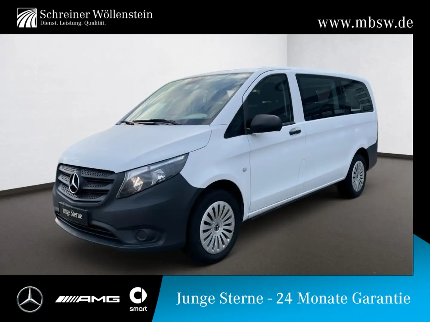 Mercedes-Benz Vito 114 CDI Tourer PRO Lang *DAB*AUT*Navi*RKam* Weiß - 1
