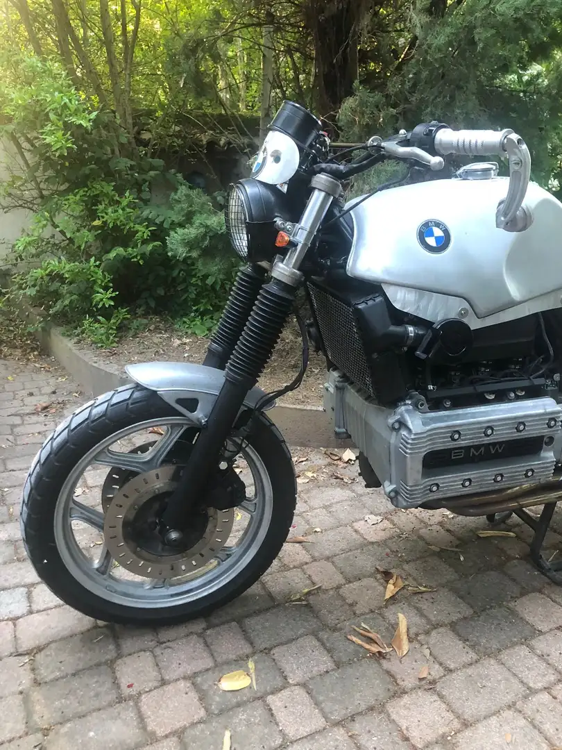 BMW K 100 cafe racer Silver - 2