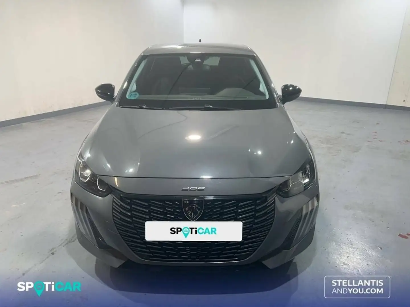 Peugeot 208 Puretech 100 Allure Gris - 2