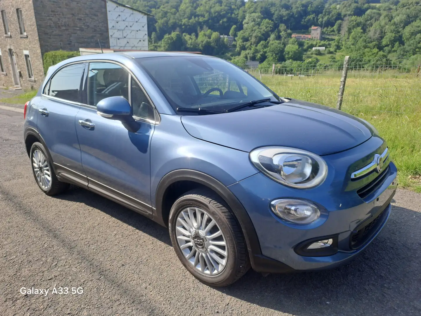 Fiat 500X 1.4 MultiAir Lounge DCT Bleu - 1