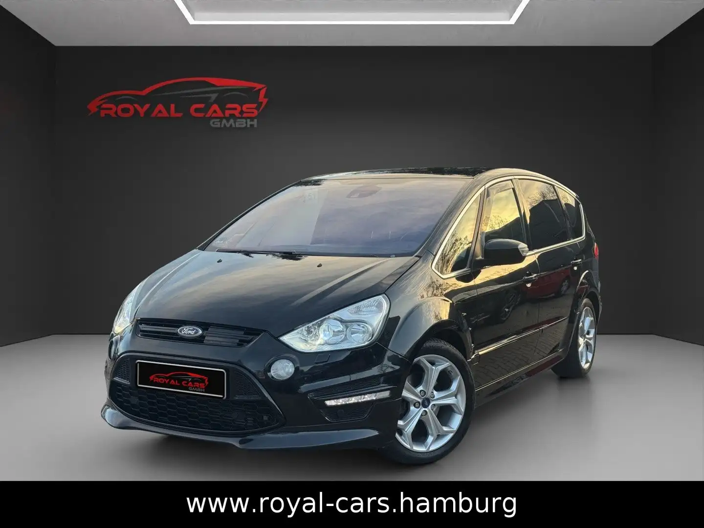 Ford S-Max S-MAX Titanium S NAVI*CAM*PANO*SHZ*LEDER*7-SITZE Noir - 1