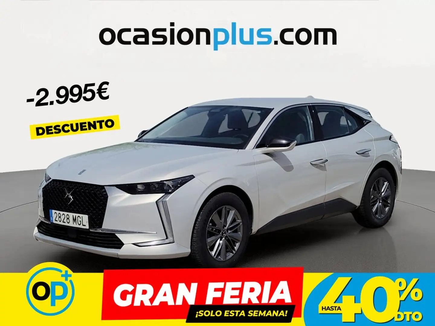 DS Automobiles DS 4 BlueHDi Bastille Aut. 130 Gris - 1
