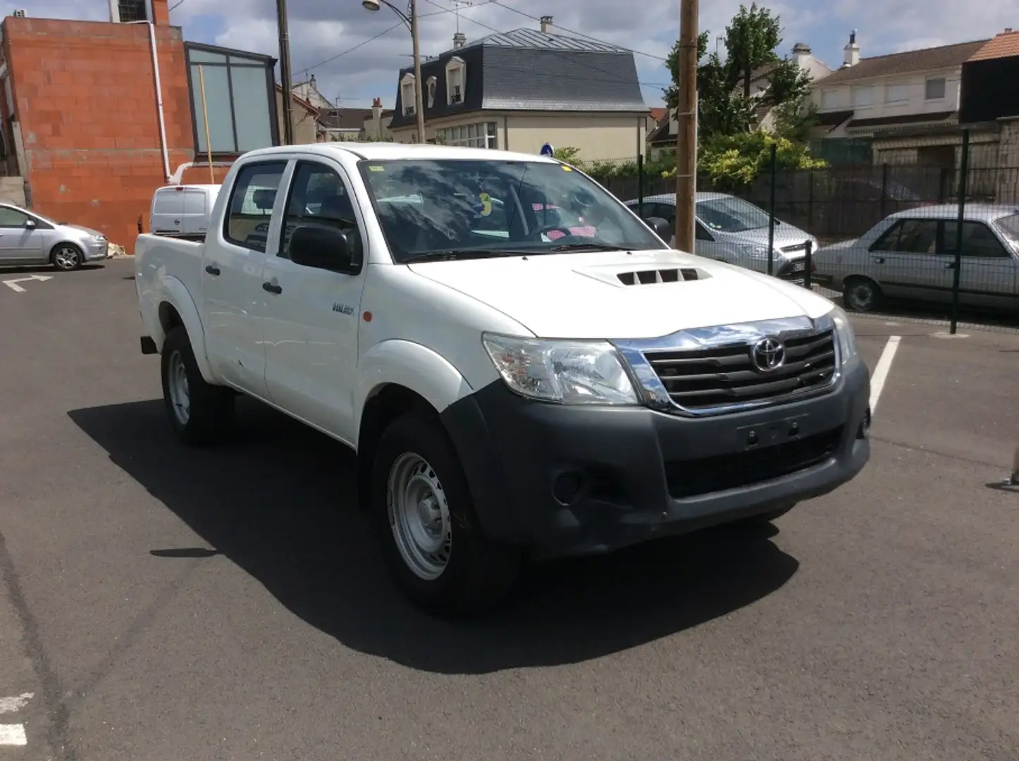 Toyota Hilux 2.5 DOUBLE CABINE 144 4X4 Wit - 1