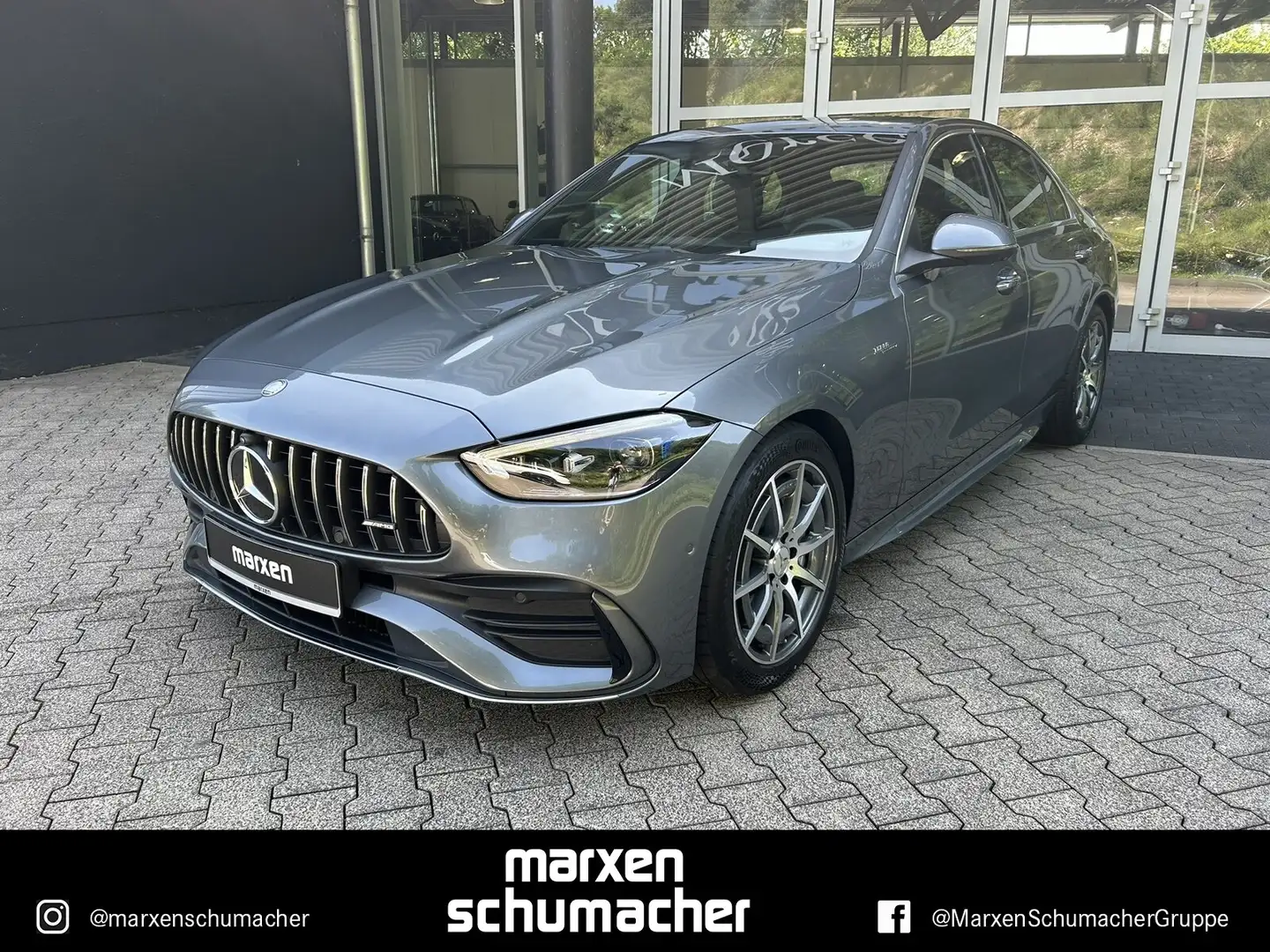 Mercedes-Benz C 43 AMG AMG C 43 4M Lim Premium+360°+Memory+DIGITALLIGHT Gris - 1