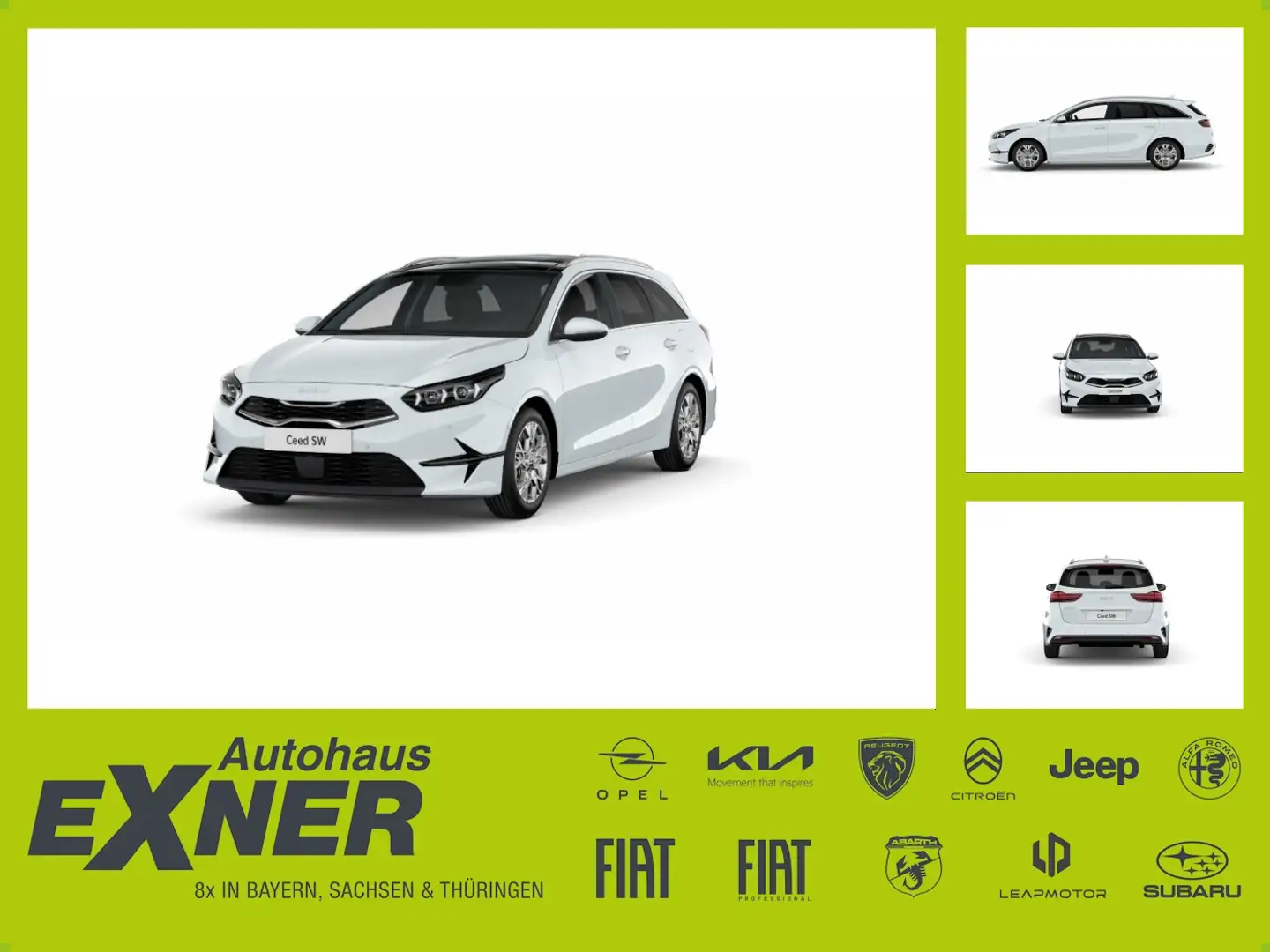 Kia Ceed SW / cee'd SW Ceed SW Vision 16'' Alu, Sitz-, Lenkradheizung Blanco - 1
