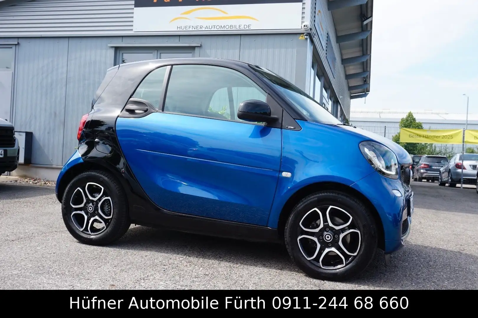 smart forTwo fortwo Prime Autom.*Navi*Leder*Kamera*Panorama* Blau - 1