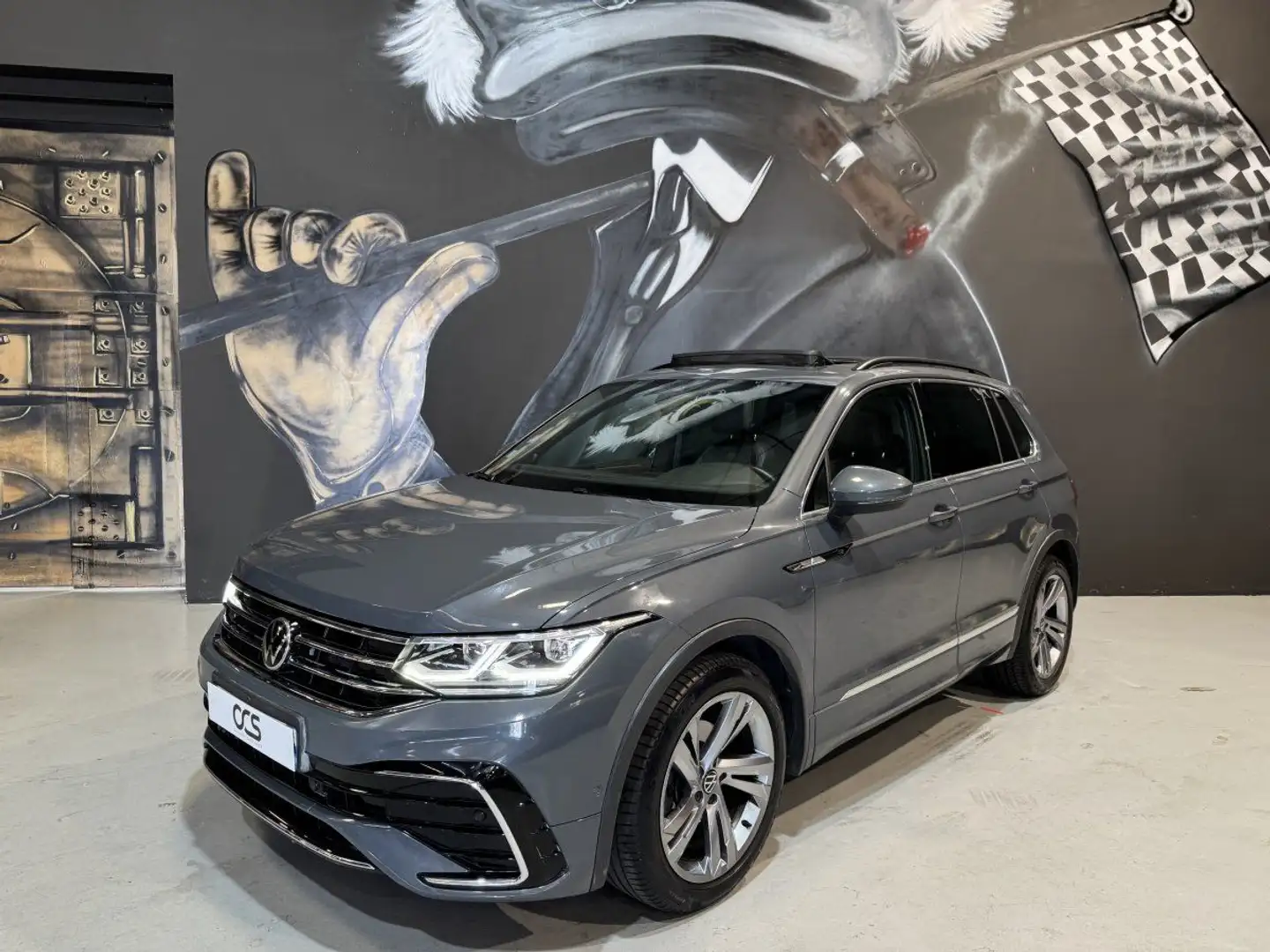 Volkswagen Tiguan (2) TSI 150 DSG7 R-Line Exclusive Toit Ouvrant Grijs - 2
