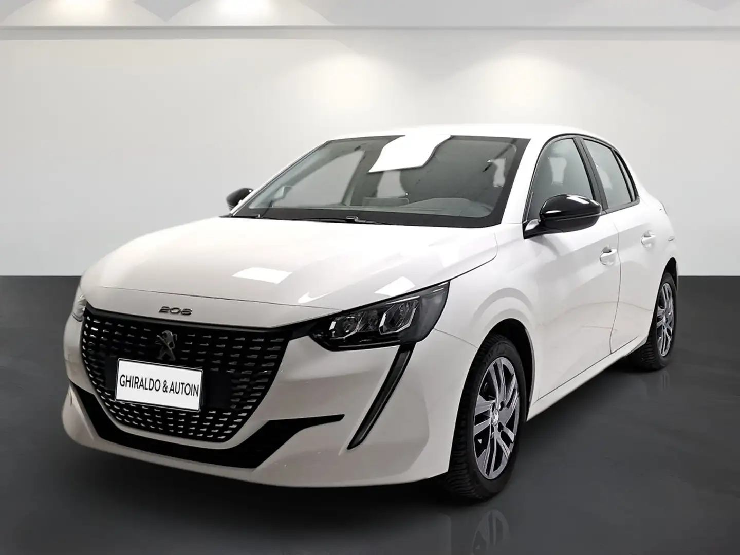 Peugeot 208 II 2019 1.2 puretech Active Pack s&s 100cv Bianco - 2