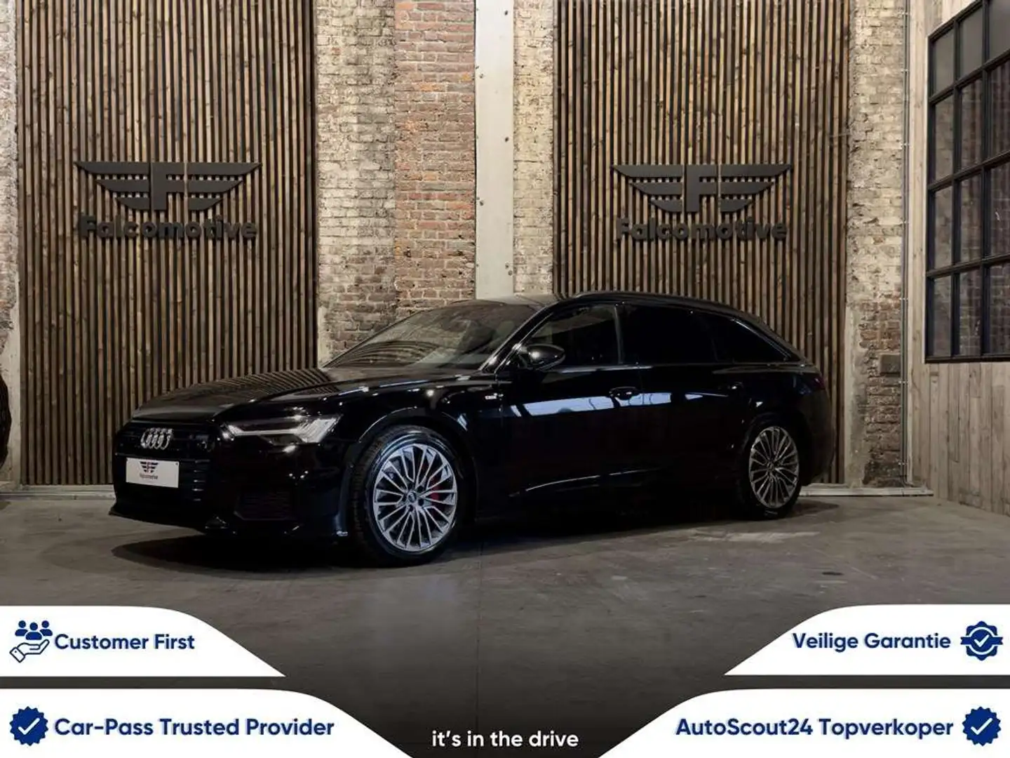 Audi A6 55 TFSI e*PHEV*QUATTRO*S-LINE*HD-MATRIX-LED*AVANT* Noir - 1