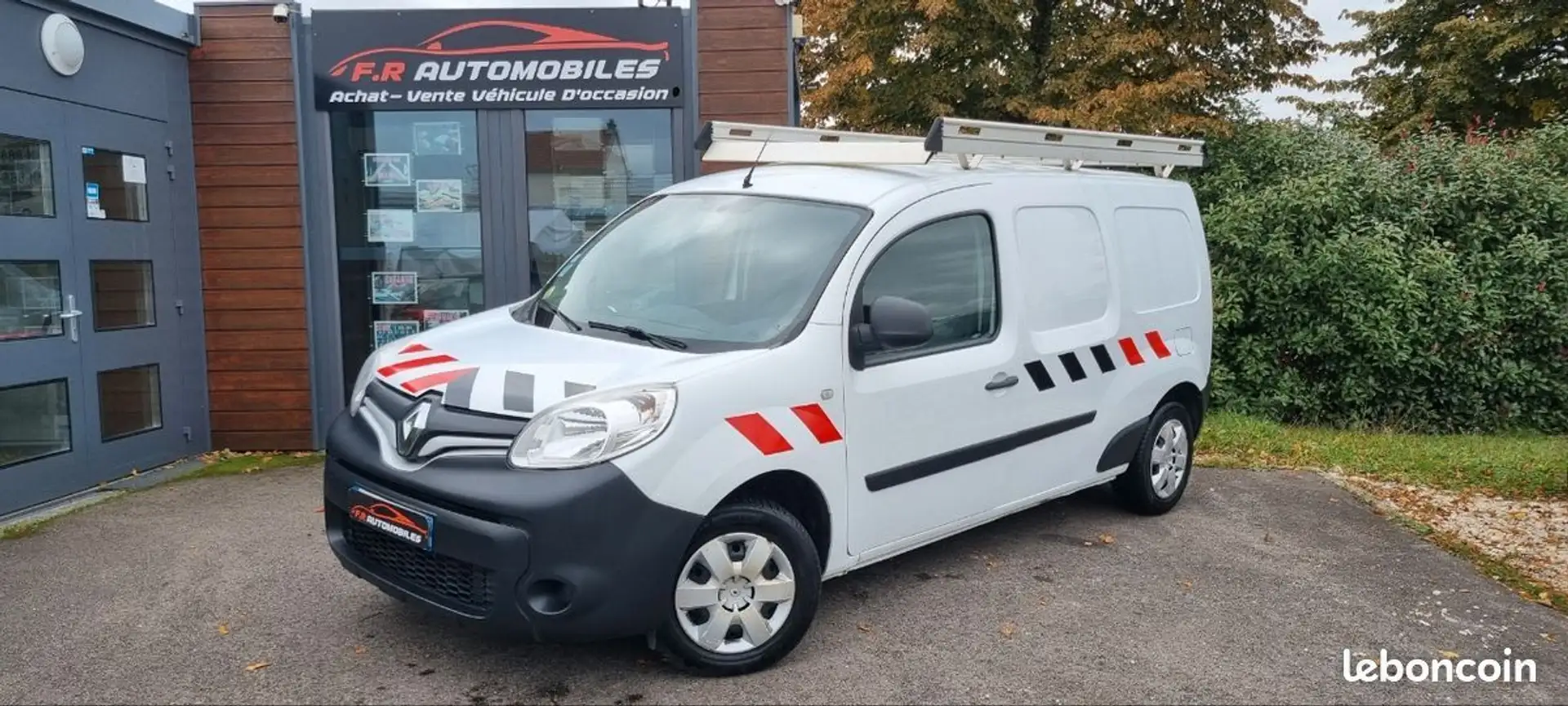 Renault Kangoo 1.5 dci 90 ch Grand Confort Blanc - 1