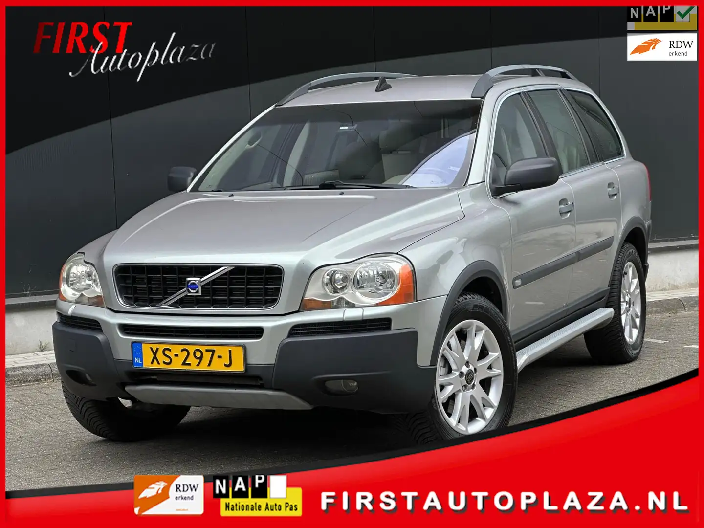 Volvo XC90 2.9 T6 Elan AUTOMAAT NAVI/LEDER/MEMORY/CRUISE | NE Gris - 1
