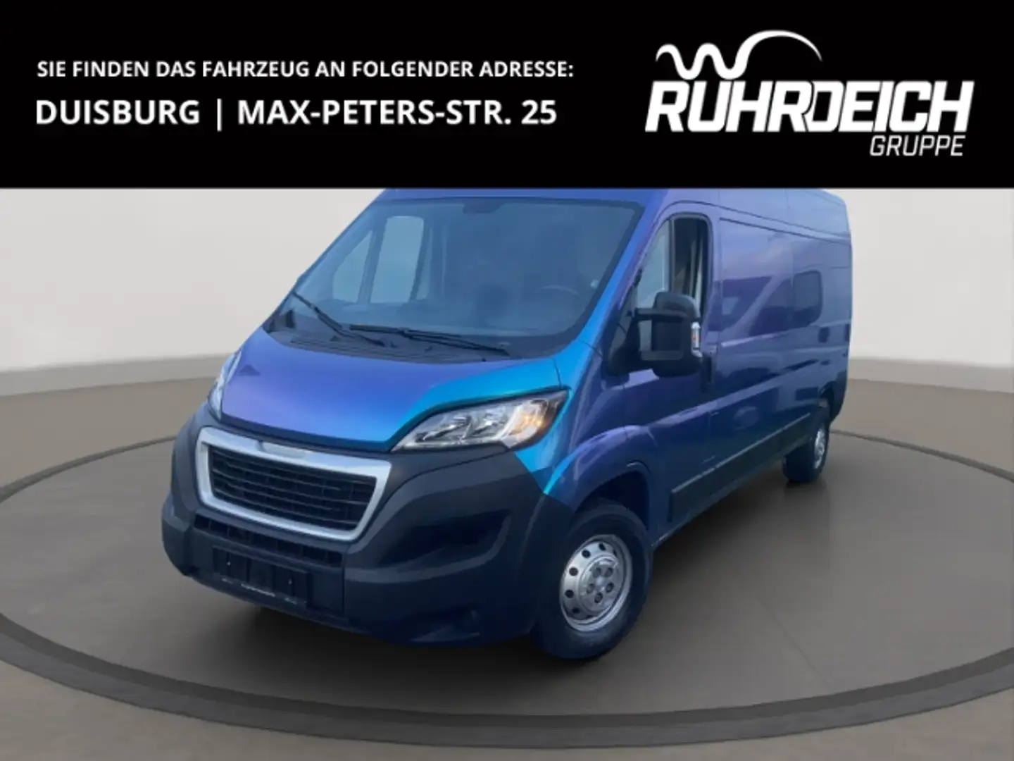 Peugeot Boxer Kasten Hochraum 335 L3H2 Premium BlueHDi Kamera+PD Modrá - 1