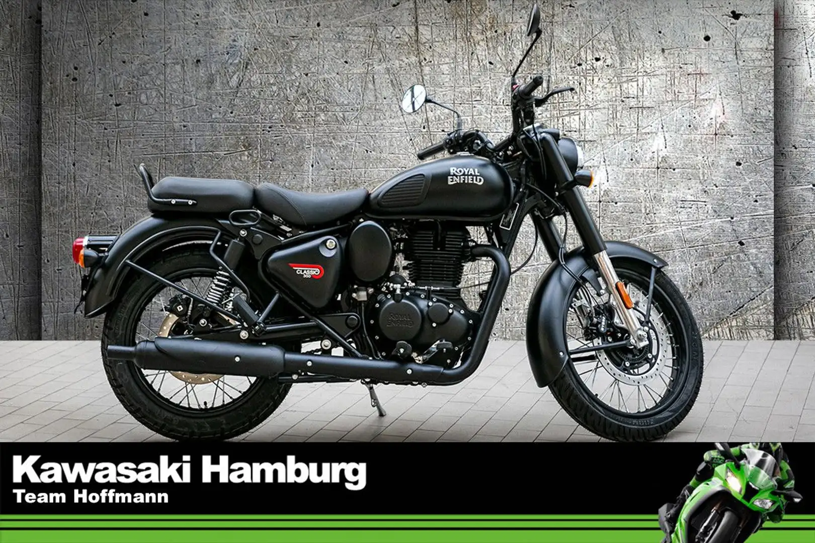 Royal Enfield Classic 350 ABS, unfallfrei, scheckheftgepflegt Schwarz - 1