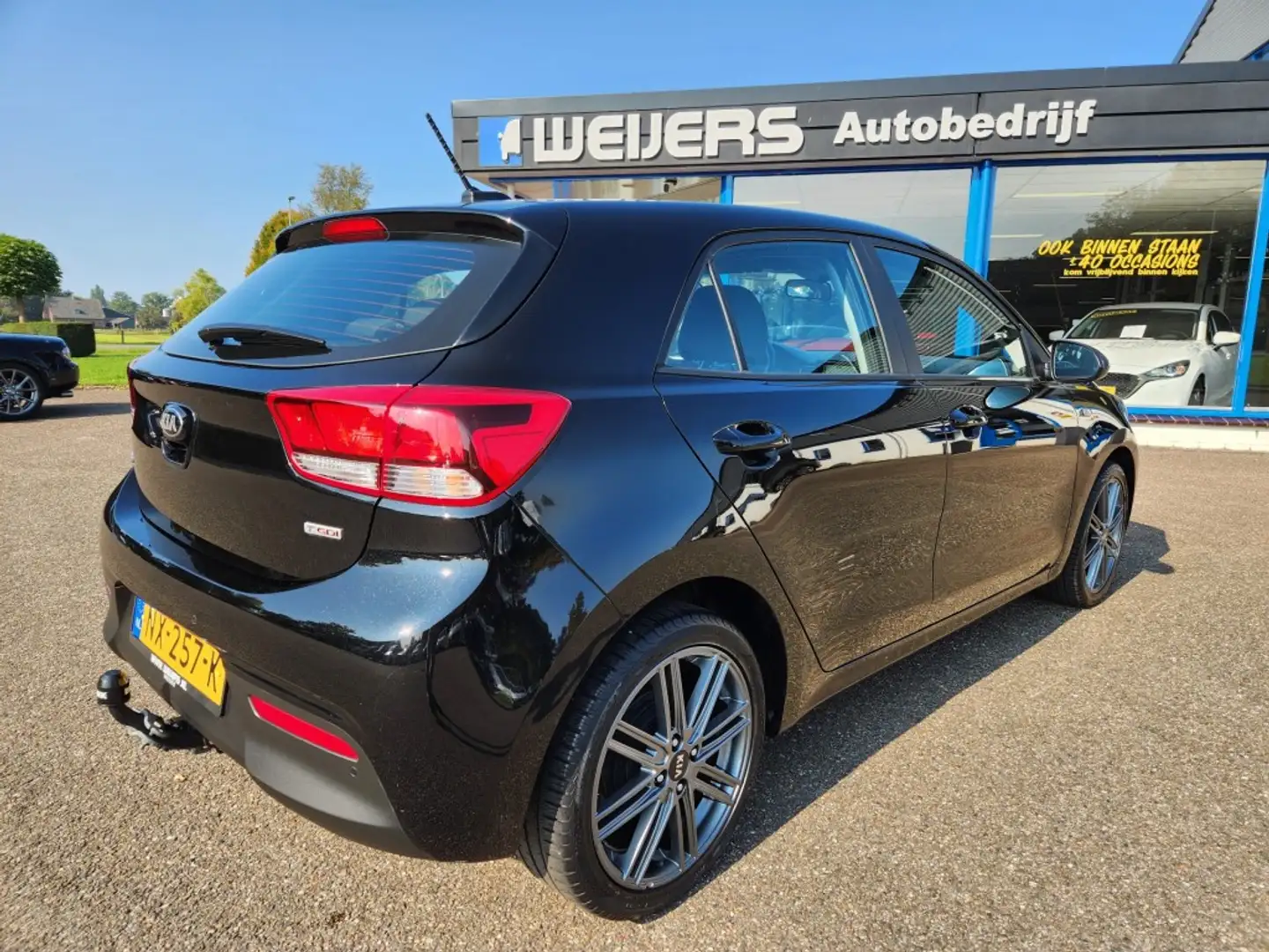 Kia Rio 1.0 TGDI Comfortline Navigator, Apple/ Android, Ca Zwart - 2