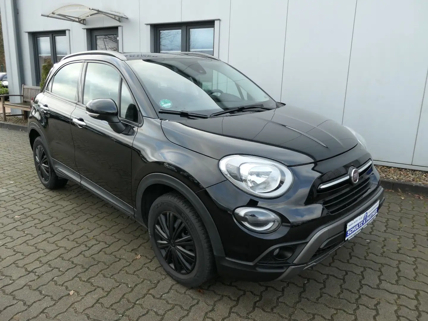 Fiat 500X Cross // 1.Hd., PDC, Service + HU Neu! Schwarz - 2