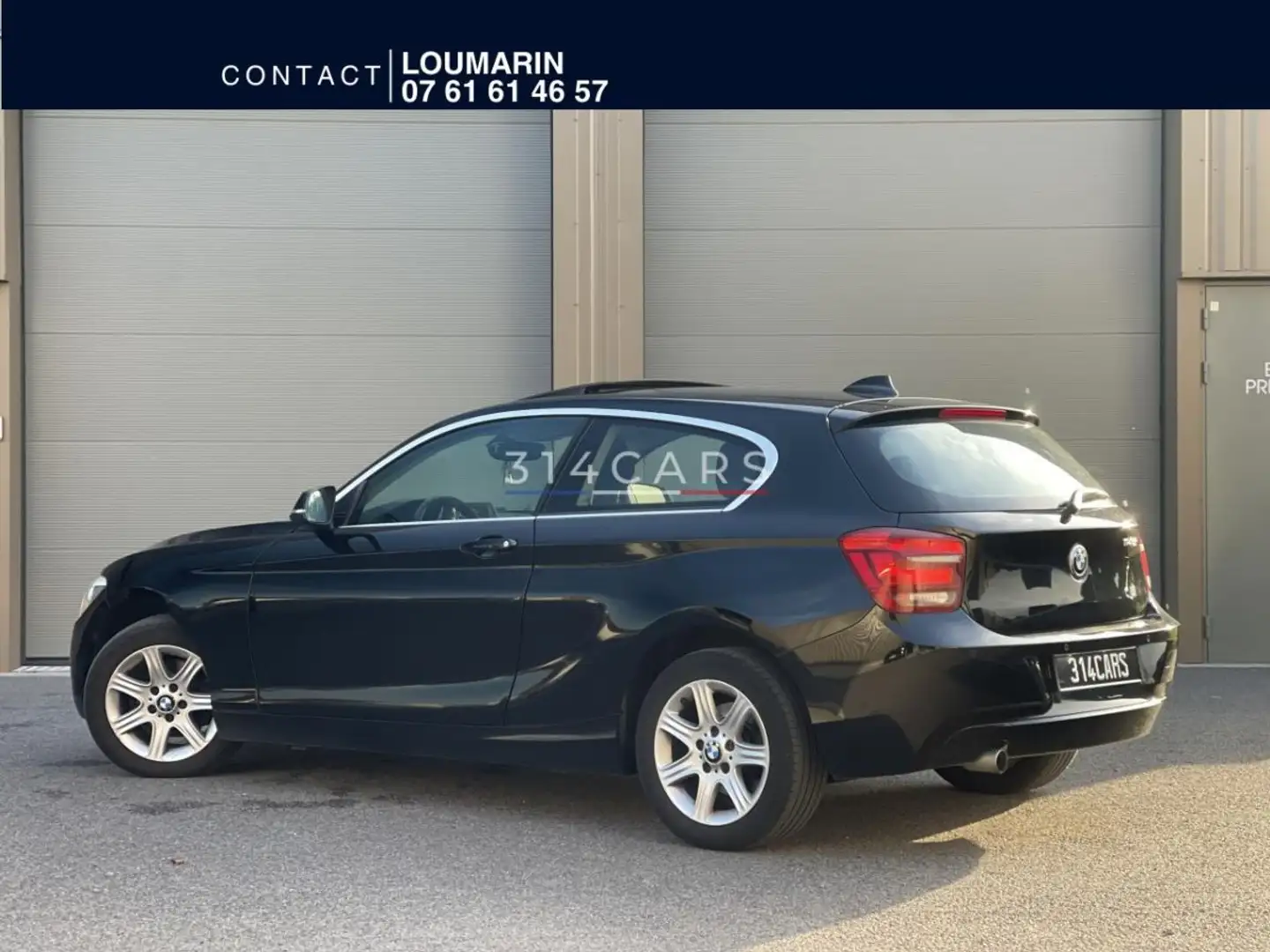BMW 114 SERIE 114d BERLINE F21 Lounge - Garantie 6 Mois Noir - 2