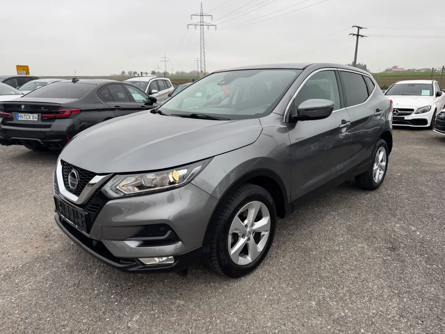 Nissan Qashqai Visia 1.5 Dci Auto. Navi Kamera Alcantar Gris - 1