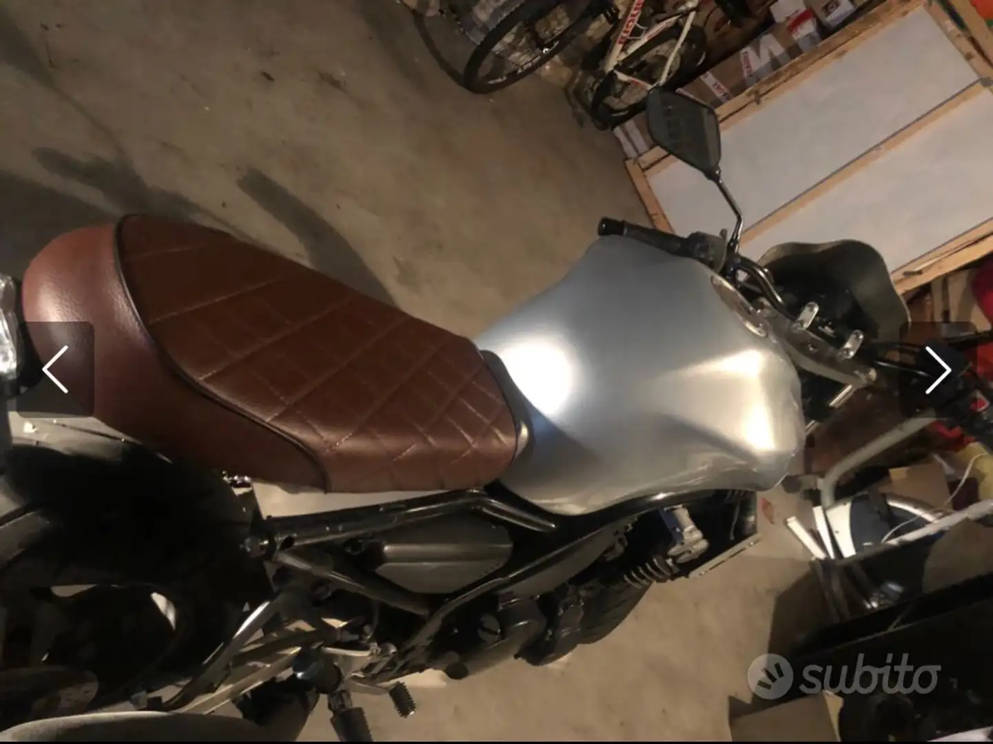 Yamaha XJ 550 Cafe racer Gris - 2