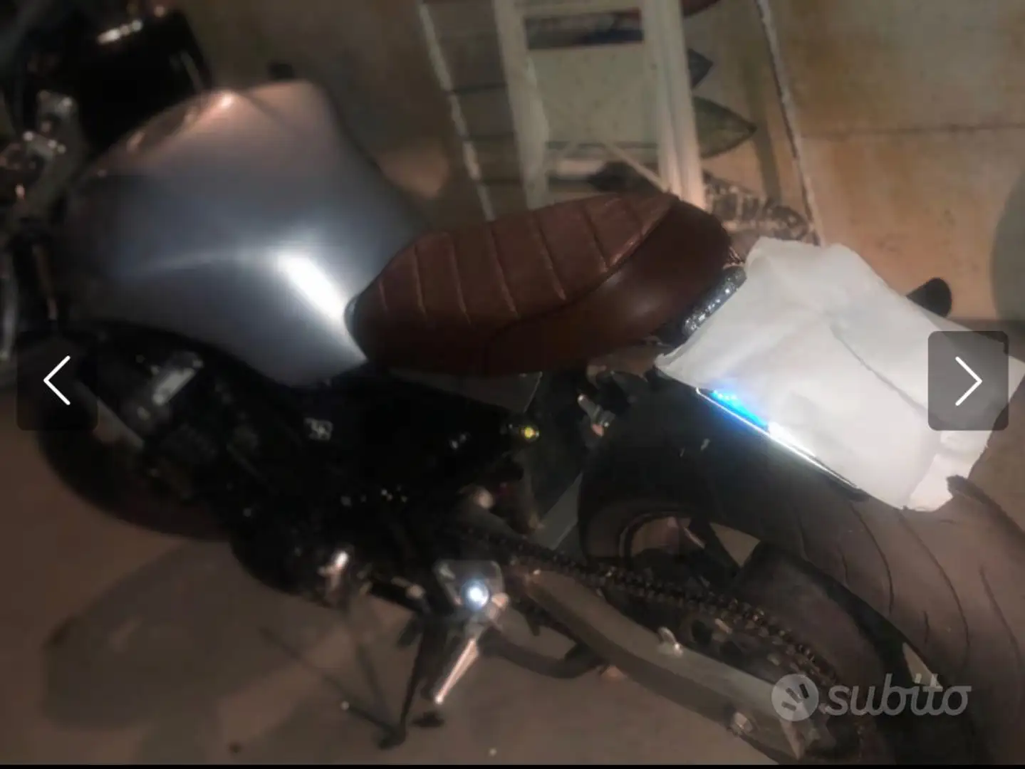 Yamaha XJ 550 Cafe racer Gris - 1