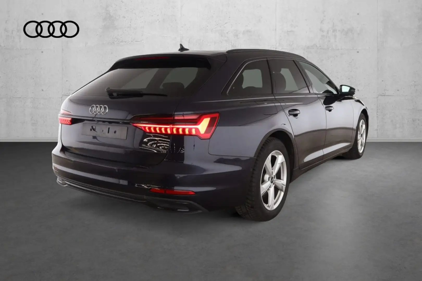 Audi A6 Avant 35 TDI advanced MATRIX LEDER PANO AHK Blau - 2