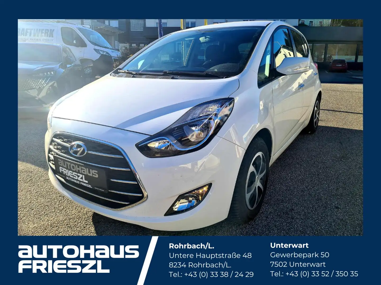 Hyundai iX20 SR/WR, 1. Besitz! Top Zustand Weiß - 1