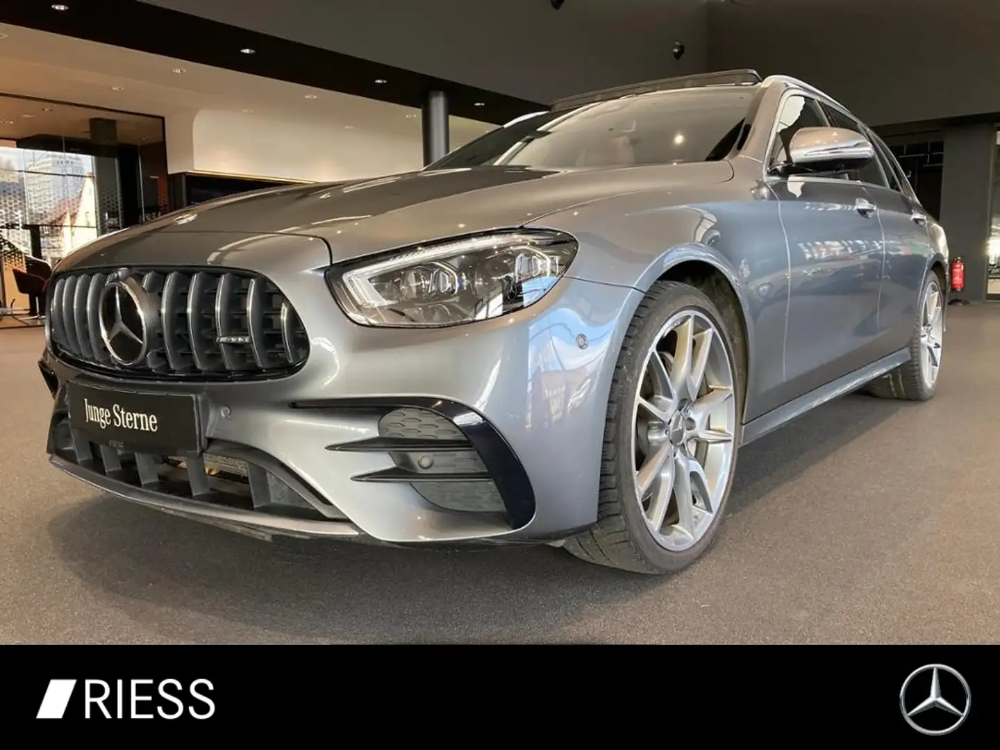 Mercedes-Benz E 53 AMG 4M+ T Drivers Pack Pano AHK Head up Sta Grau - 1