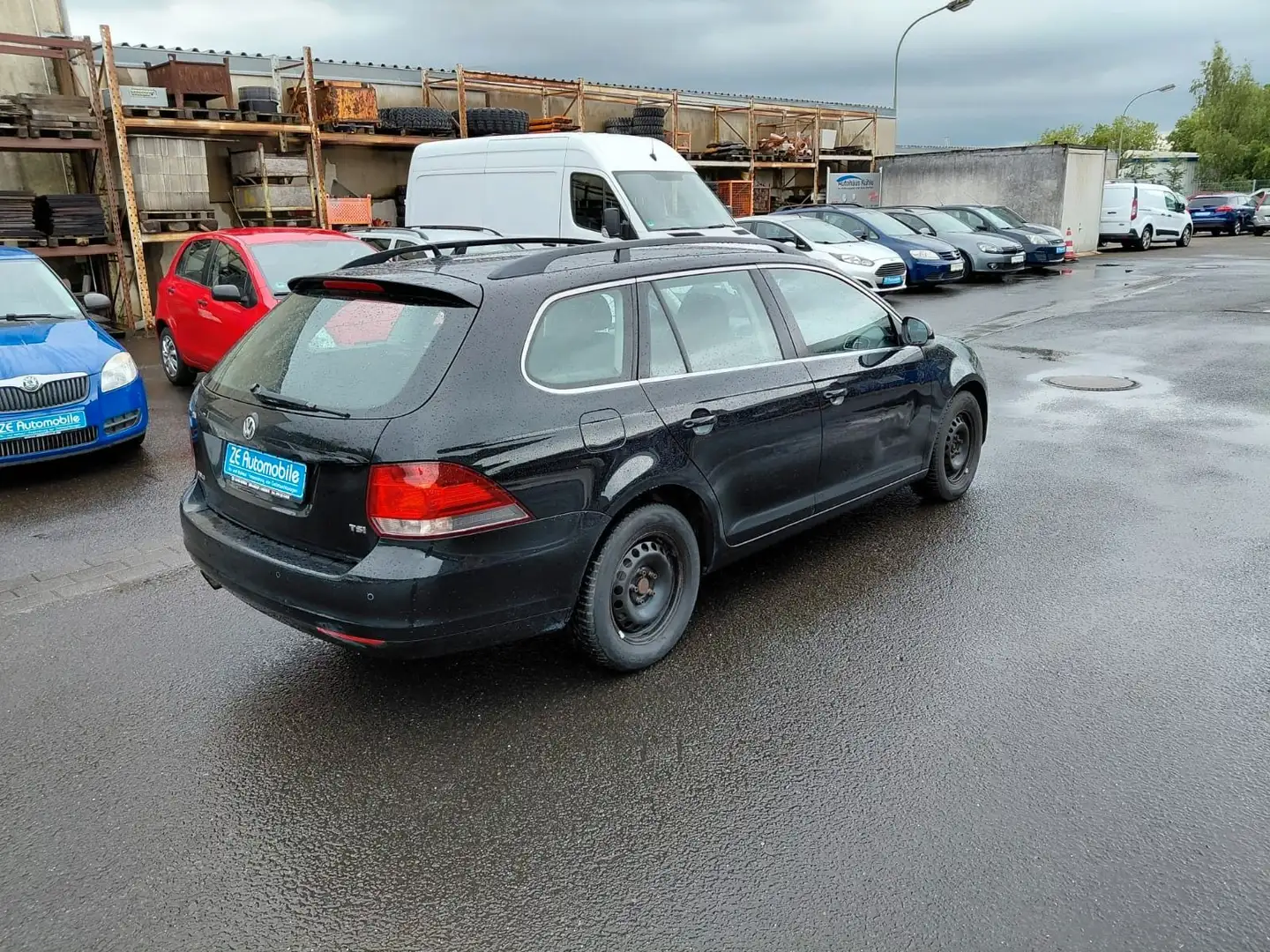 Volkswagen Golf VI Variant Comfortline Negro - 2