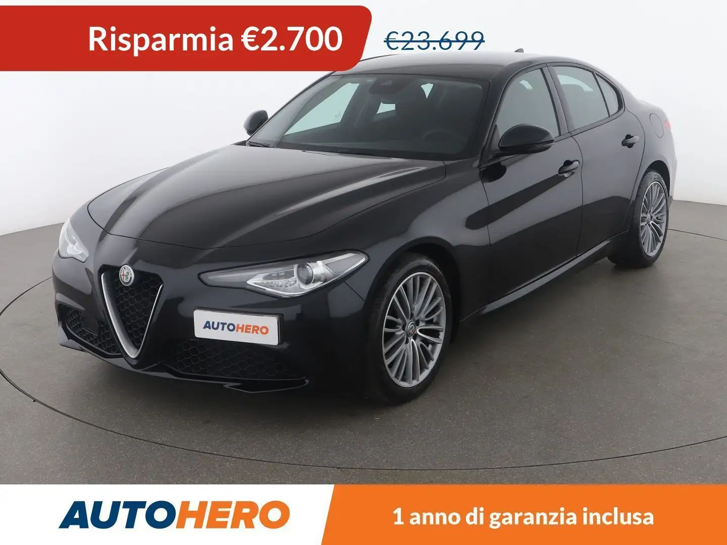 Alfa Romeo Giulia 2.2 JTDM Business Nero - 1