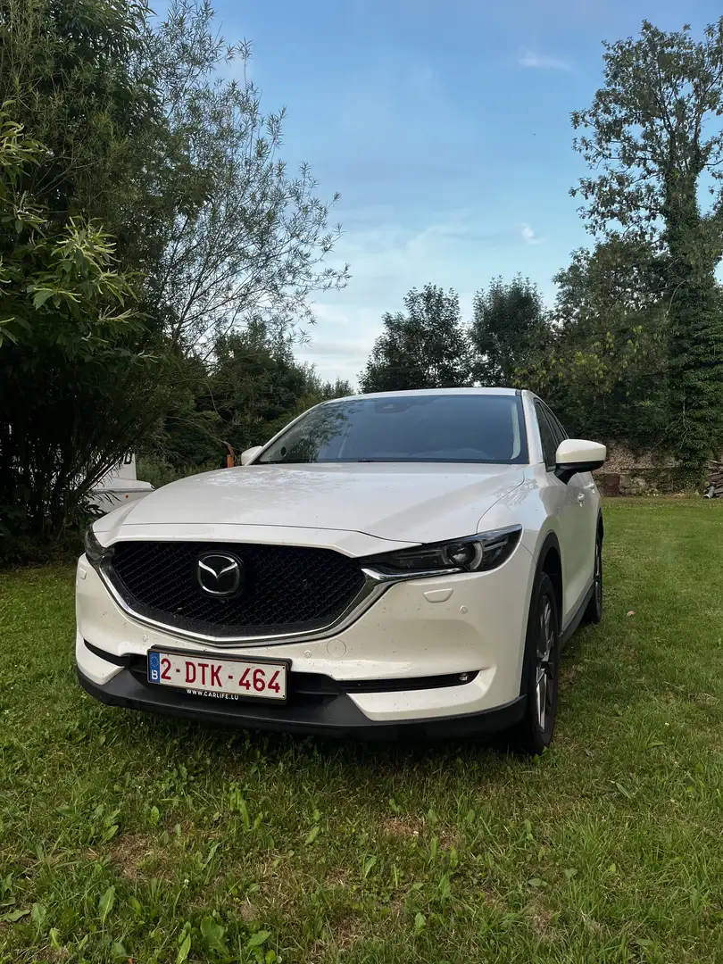 Mazda CX-5 CX-5 2.2 SKY-D 4WD Skycruise Takumi (EU6d-T) Blanc - 1