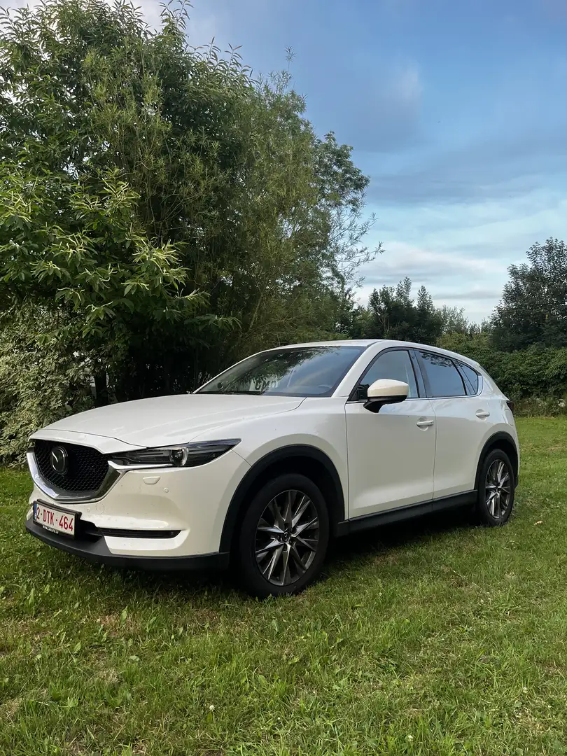 Mazda CX-5 CX-5 2.2 SKY-D 4WD Skycruise Takumi (EU6d-T) Blanc - 2