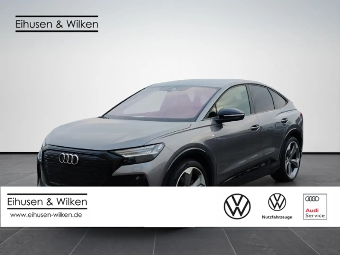 Audi Sportback e-tron 40+S-LINE+MATRIX+AHK+OPTIK SCHWA Grau - 1