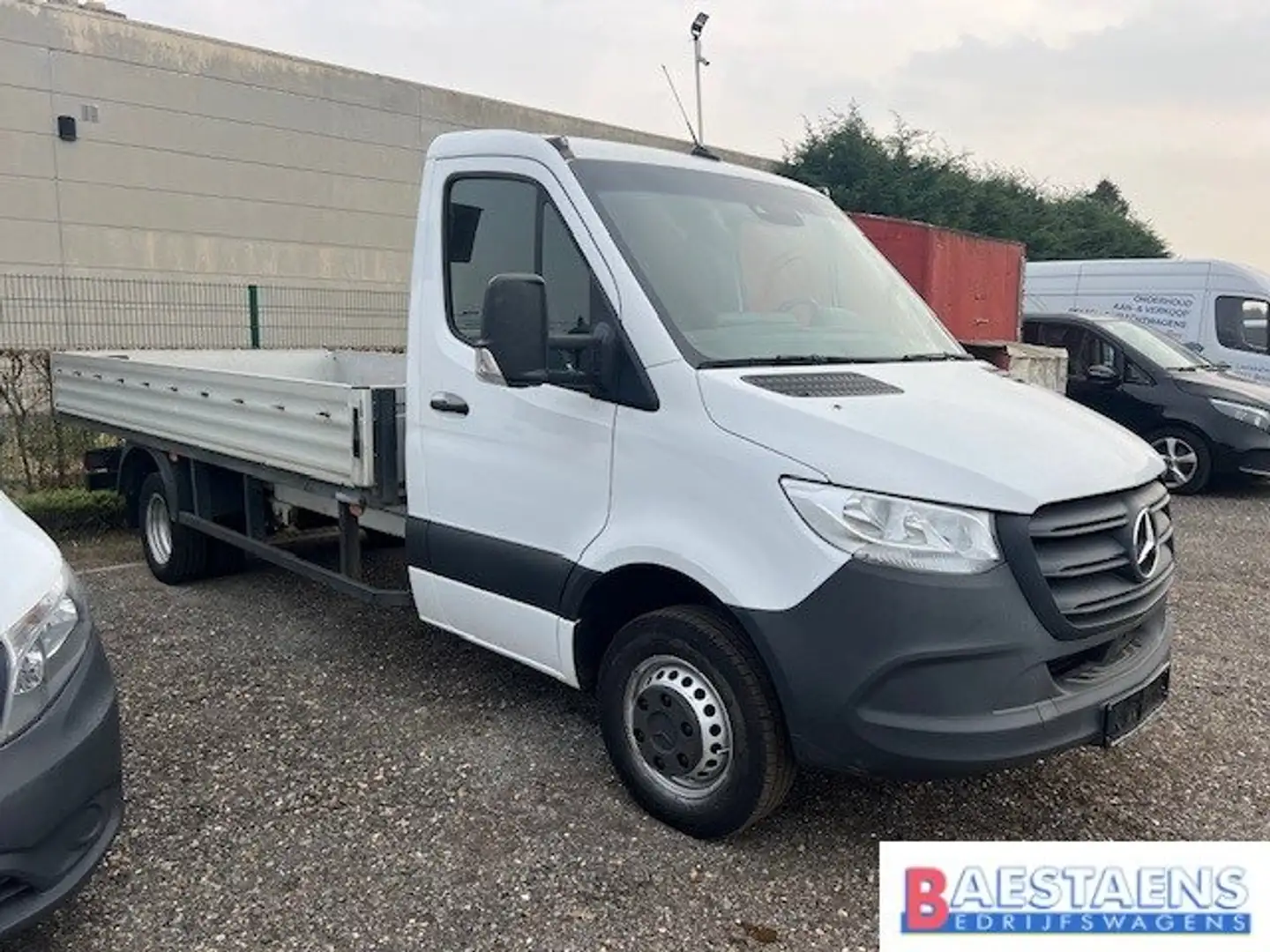 Mercedes-Benz Sprinter 516 OPEN LAADBAK 4M20 29800 ex btw Wit - 1