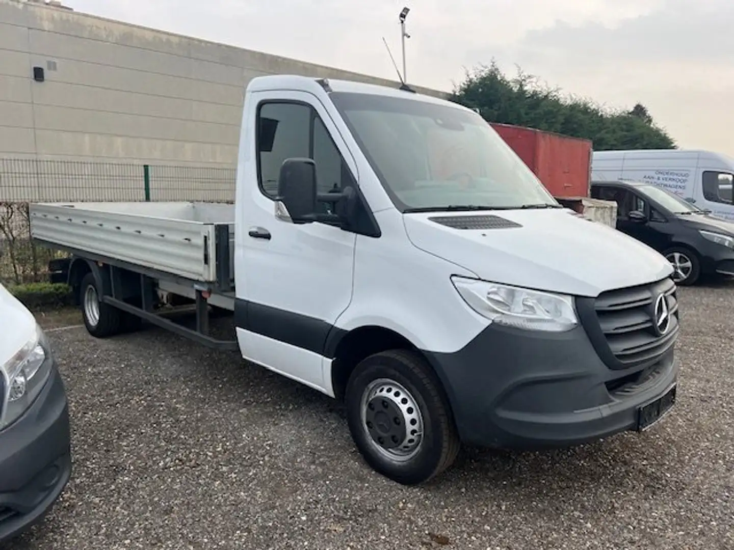 Mercedes-Benz Sprinter 516 OPEN LAADBAK 4M20 29800 ex btw Wit - 1
