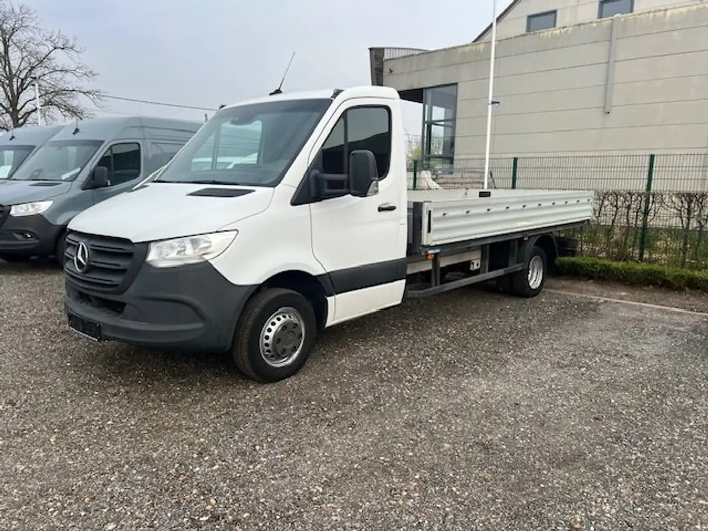 Mercedes-Benz Sprinter 516 OPEN LAADBAK 4M20 29800 ex btw Wit - 2