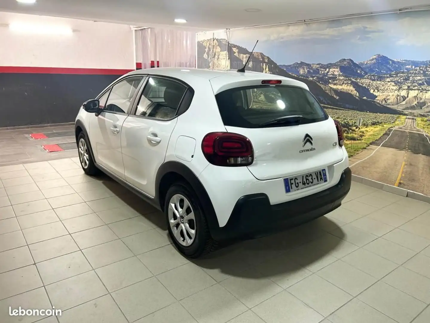 Citroen C3 Citroën 1.2 VTI 12V Blanc - 2