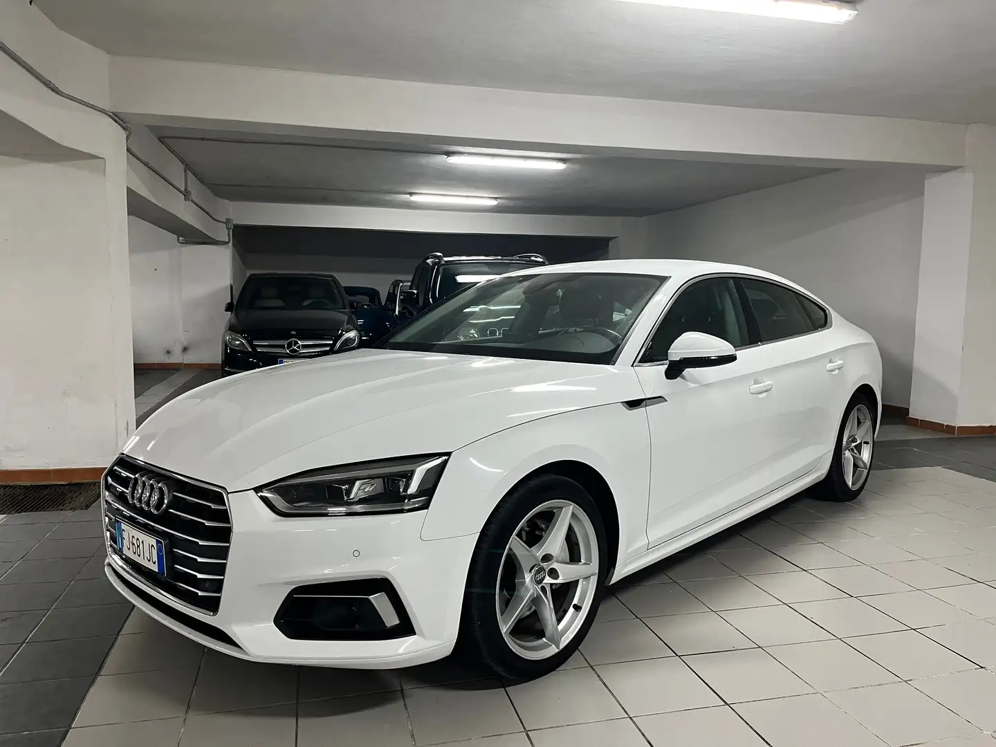 Audi A5 Sportback 40 2.0 tdi Sport quattro 190cv s-tronic Weiß - 1