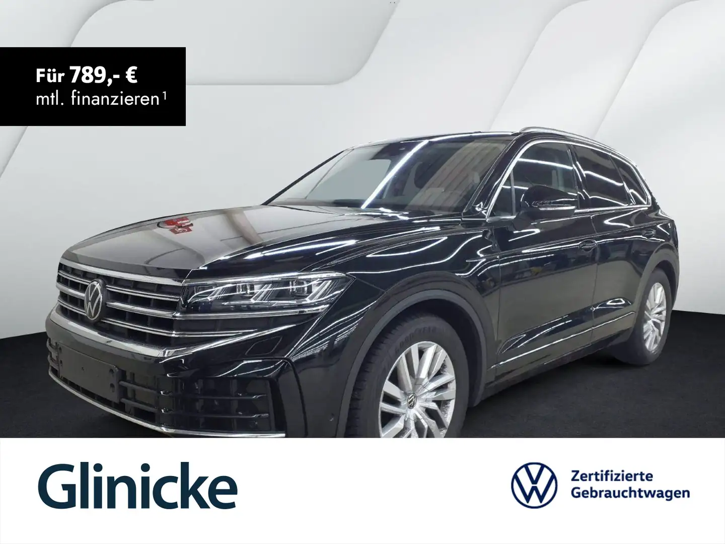 Volkswagen Touareg 3.0 TDI 4Motion Elegance NAvi AHK Luftf. Schwarz - 1