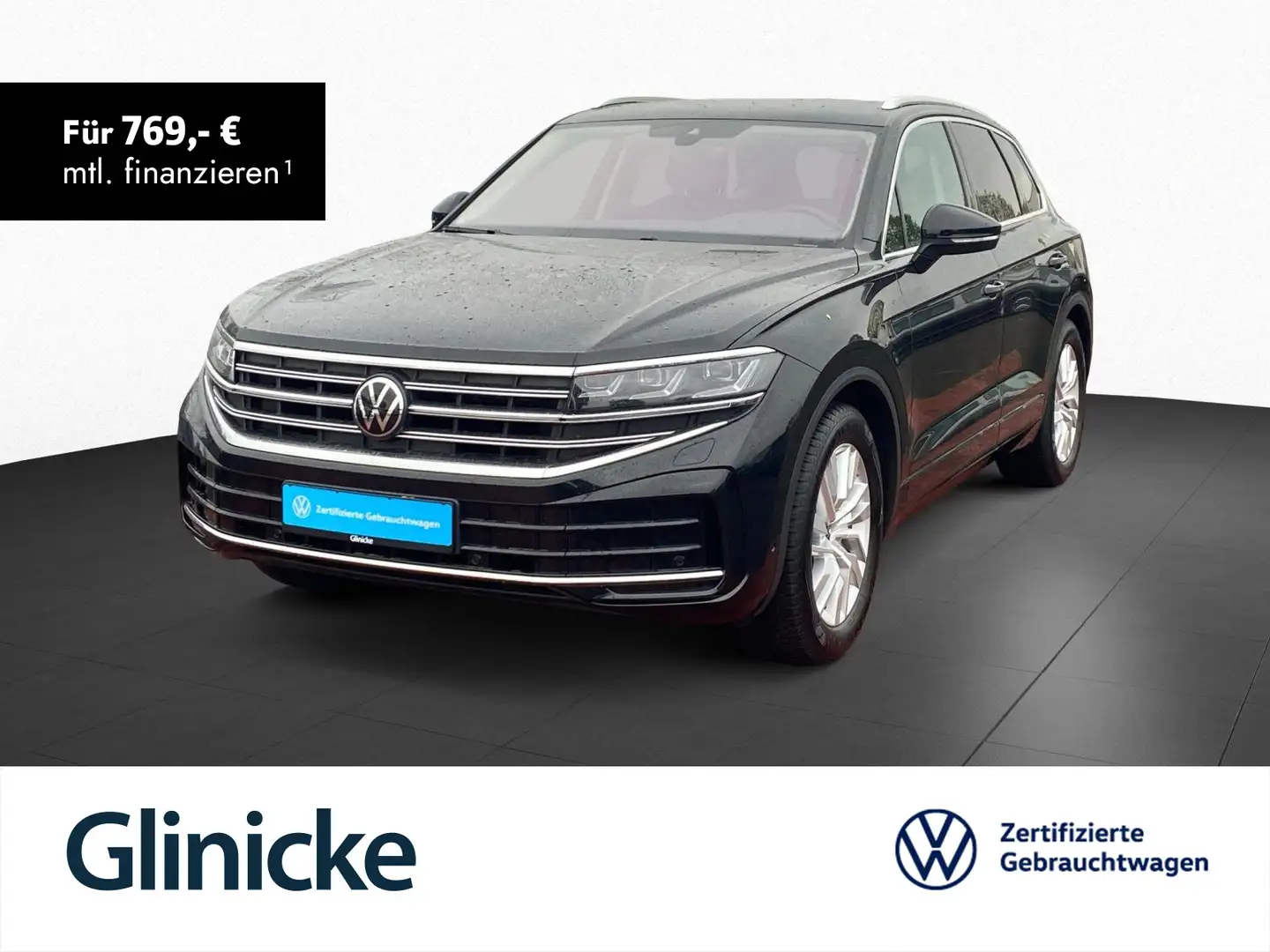 Volkswagen Touareg 3.0 TDI 4Motion Elegance NAvi AHK Luftf. Schwarz - 1