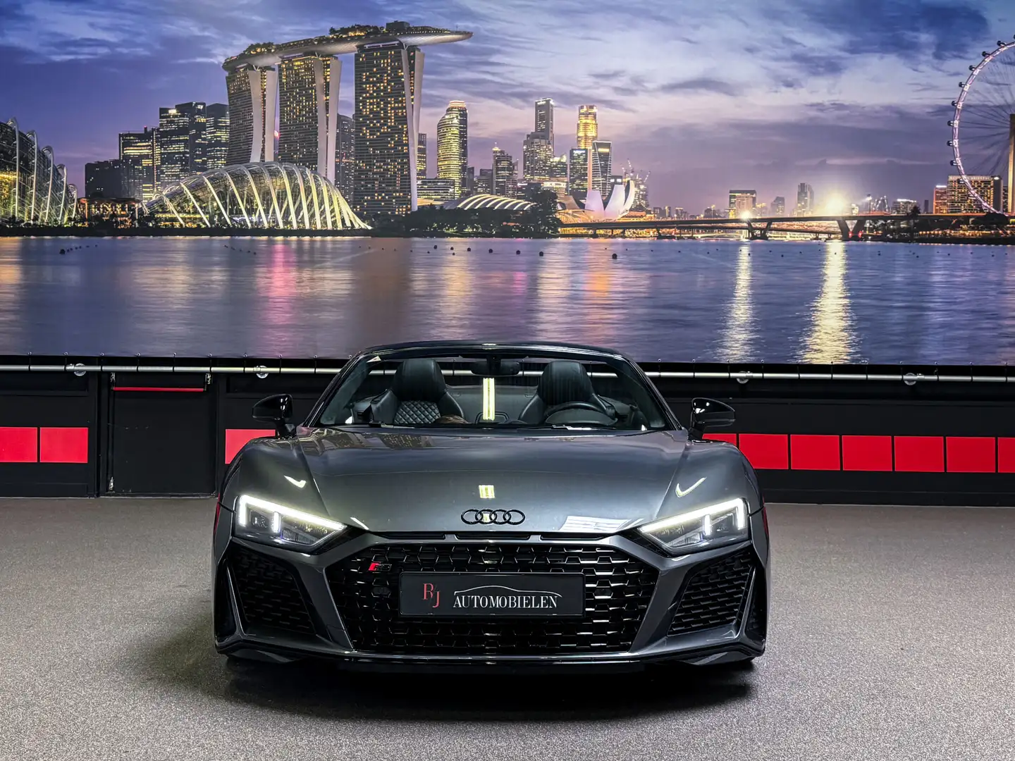 Audi R8 Spyder 5.2 Performance quattro Keramisch|V10|B&O|C Grijs - 2