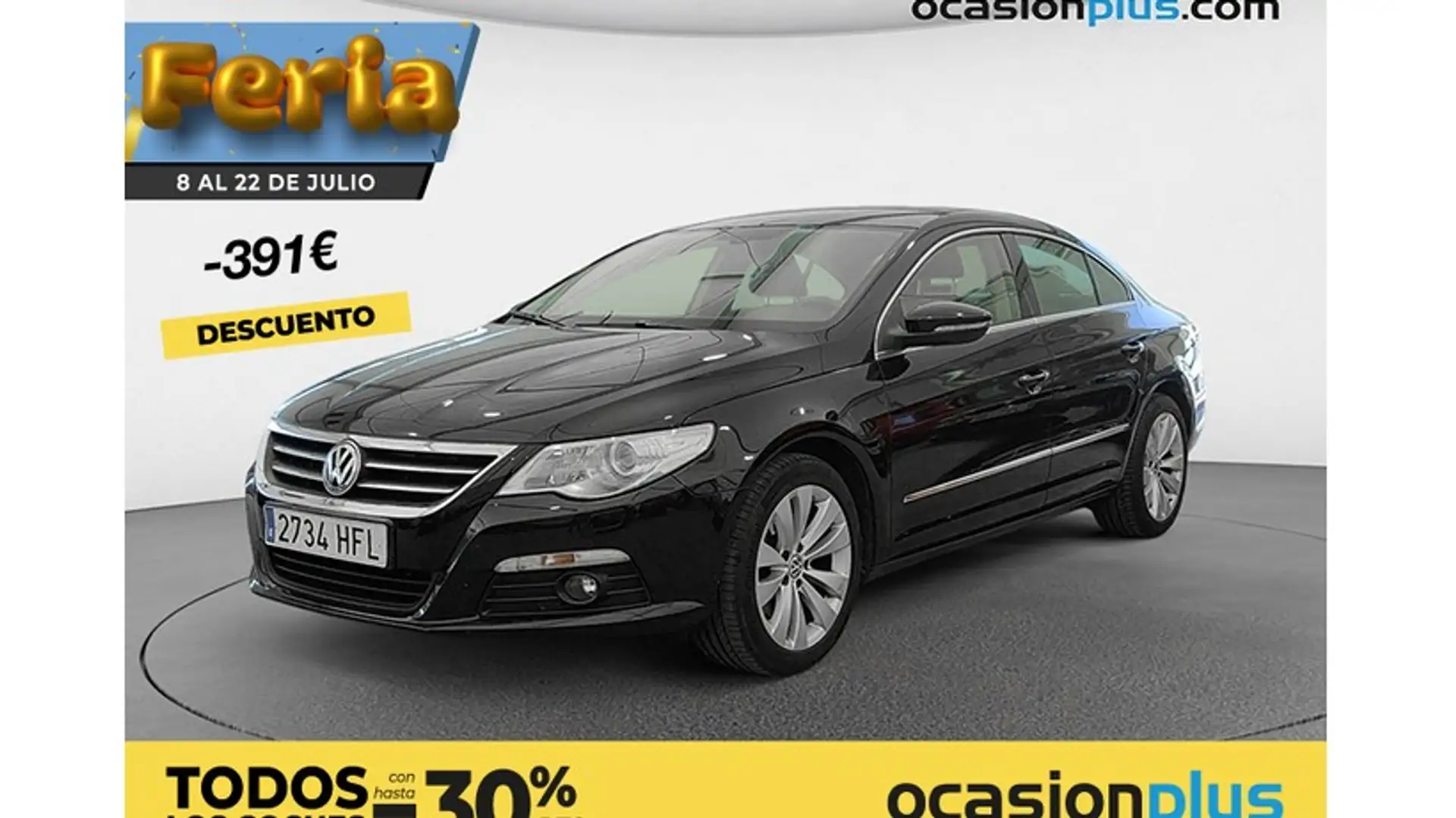 Volkswagen Passat CC 1.8 TSI Negro - 1