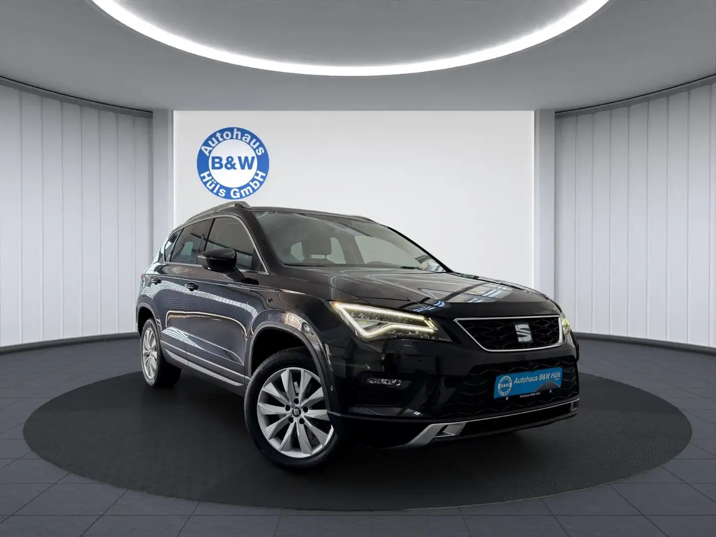 SEAT Ateca Style 4Drive 1Ha*LED*LEDER*NAVI*KAM*PANO Schwarz - 1