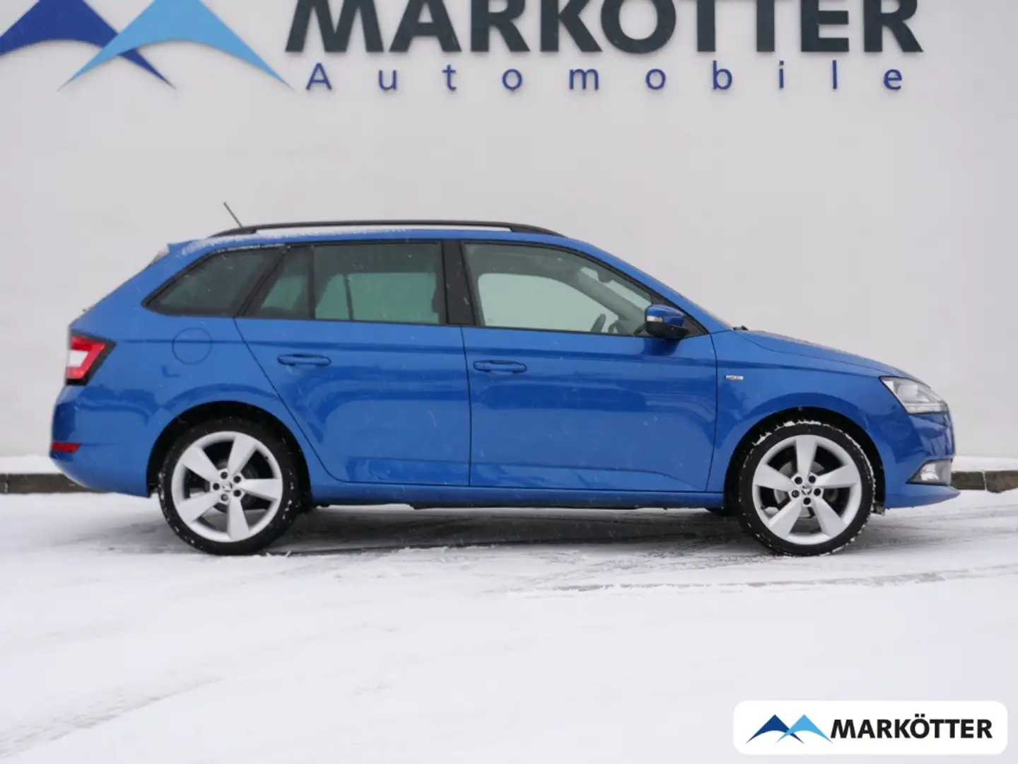 Skoda Fabia Combi Soleil ACC/Apple-Android/PDC/Sitzhzg Blau - 1