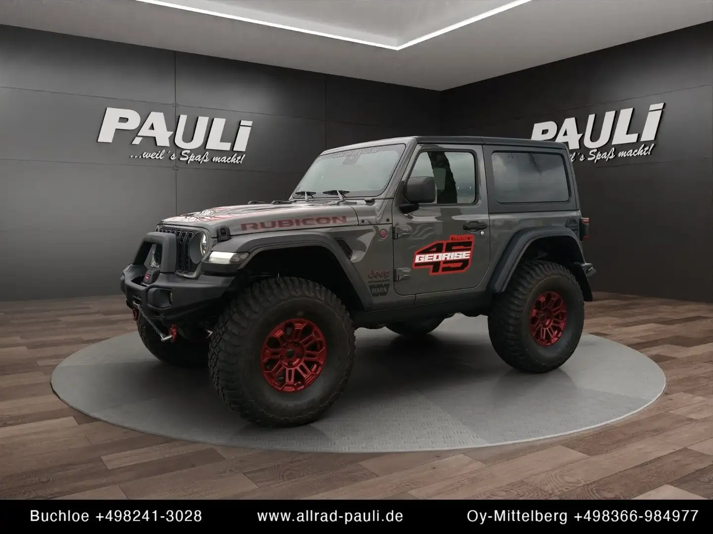 Jeep Wrangler 2.0l Rubicon | 45GEORISE, 39 ZOLL Gris - 1